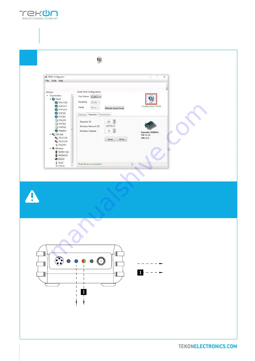 Tekon DUOS uTEMP E01A Installation Manual Download Page 24