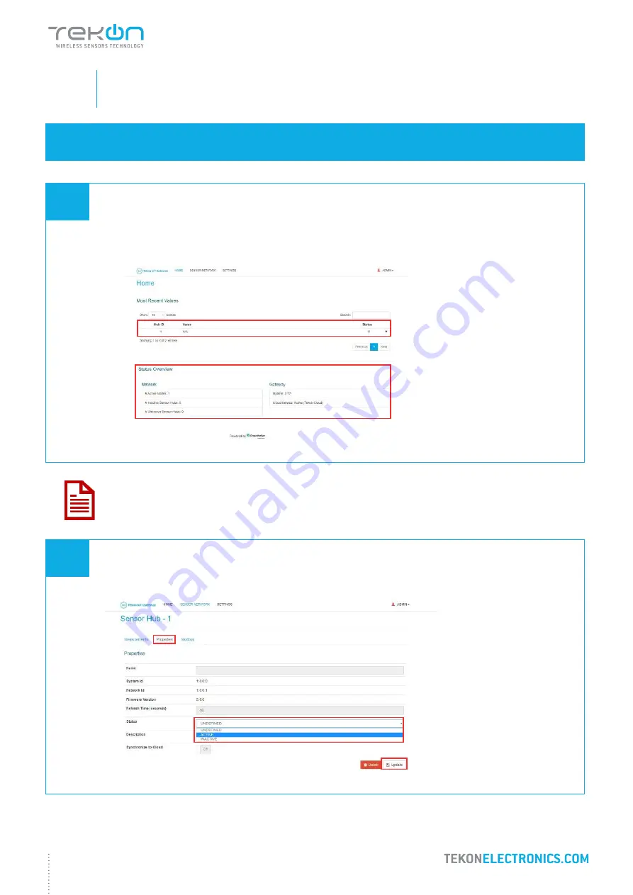 Tekon DUOS uTEMP E01A Installation Manual Download Page 31