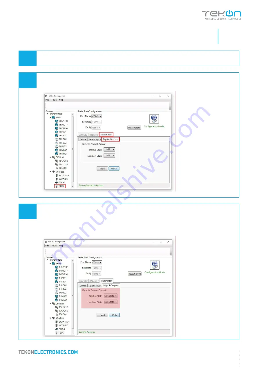 Tekon PA202320110 Installation Manual Download Page 25