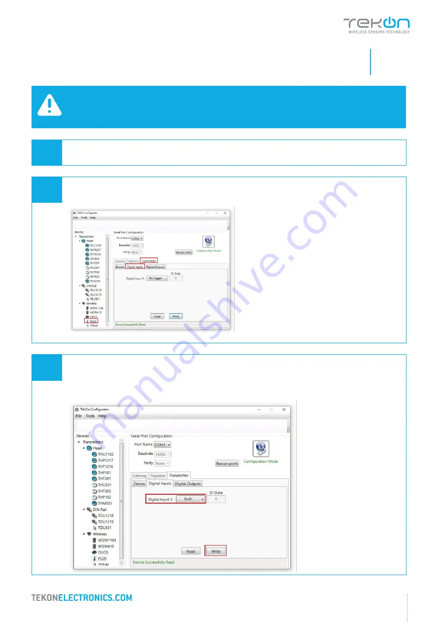 Tekon PA202320510 Installation Manual Download Page 21