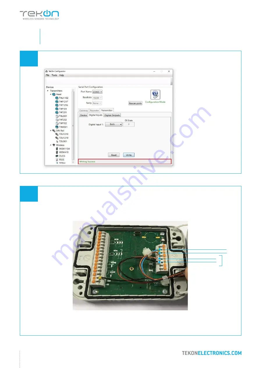 Tekon PA202320510 Installation Manual Download Page 22