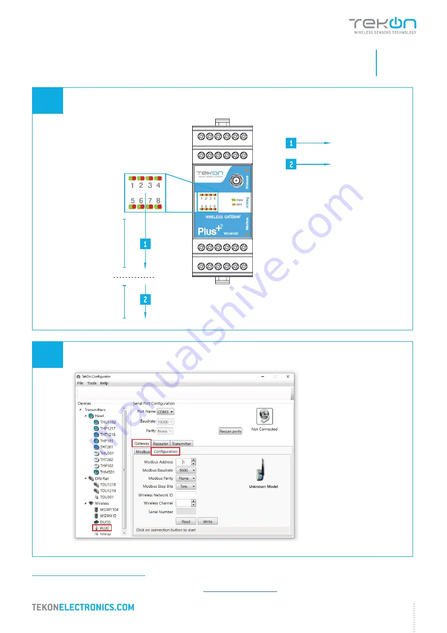 Tekon PLUS WGW420 Installation Manual Download Page 5