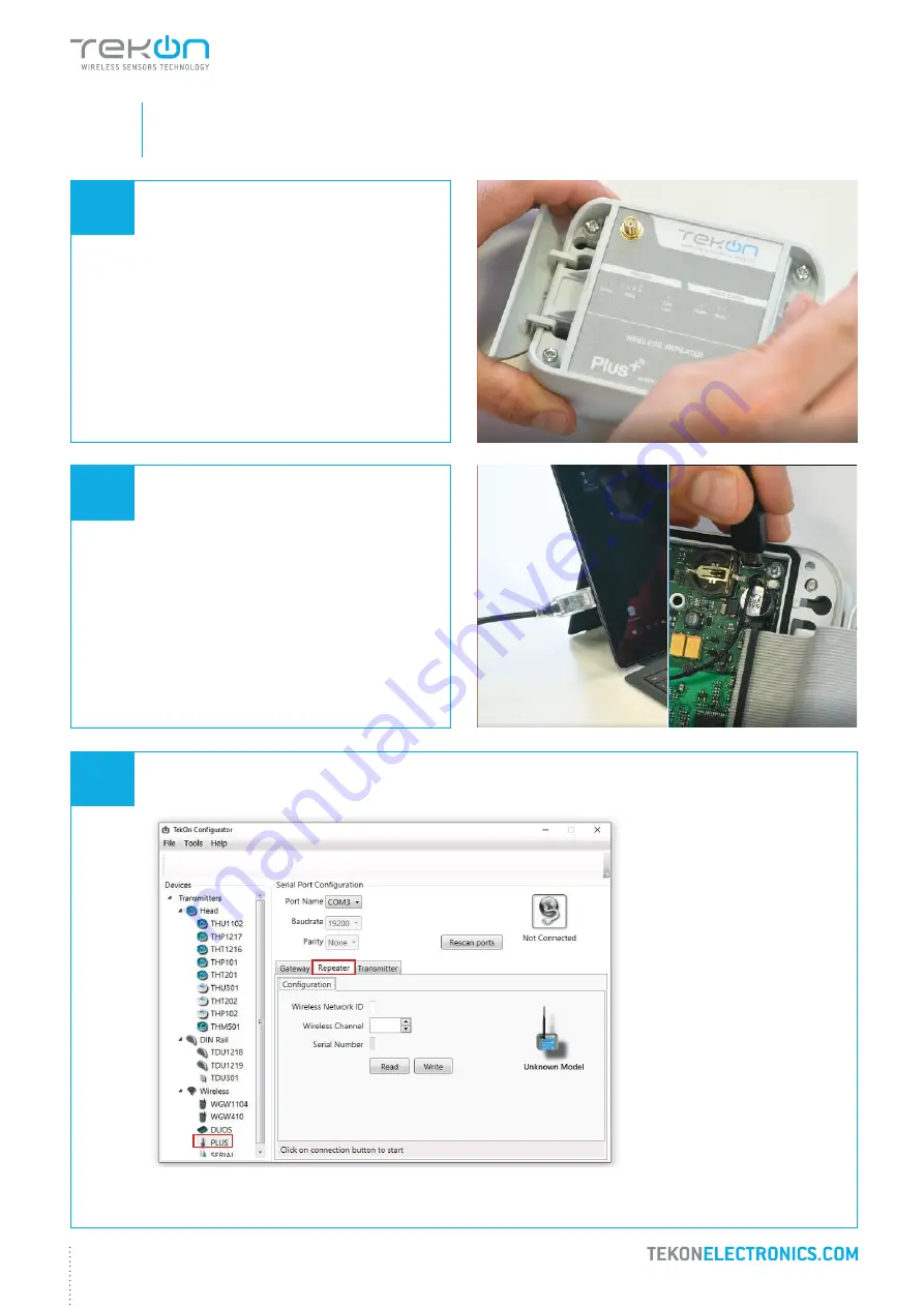 Tekon PLUS WGW420 Installation Manual Download Page 24