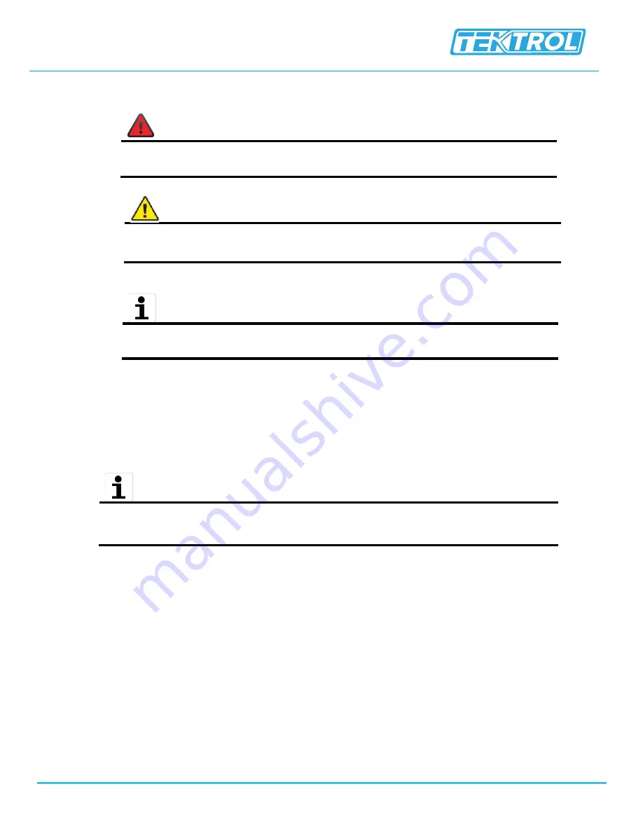 TEKTROL TEK-DP1650A Instruction Manual Download Page 5