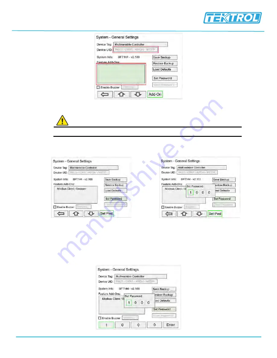 TEKTROL TEK-LCD 7801C Series Скачать руководство пользователя страница 77