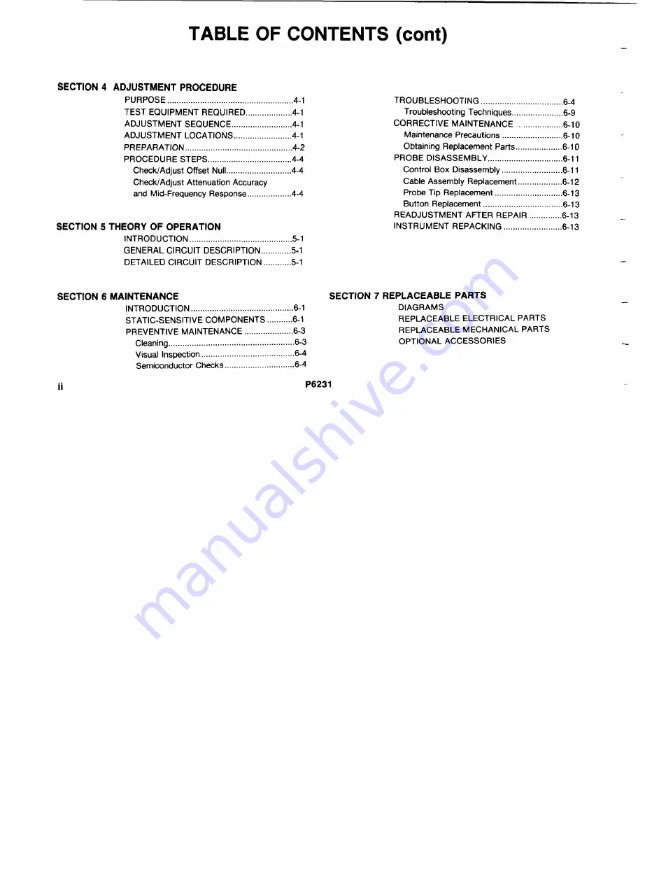 Tektronix 070-6027-00 Manual Download Page 5