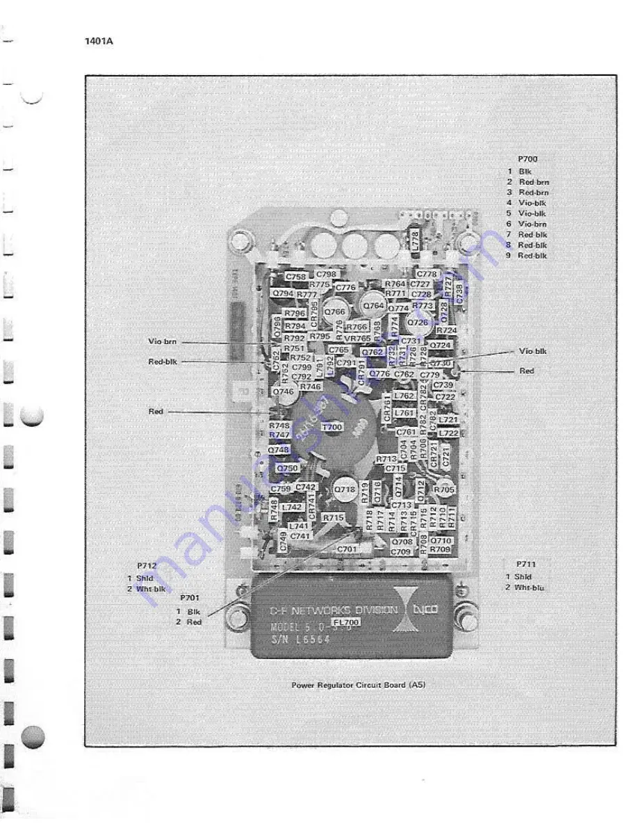 Tektronix 1401A Скачать руководство пользователя страница 119