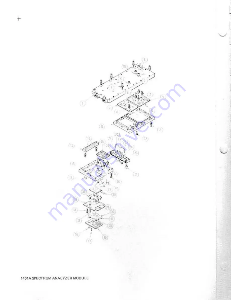 Tektronix 1401A Instruction Manual Download Page 138