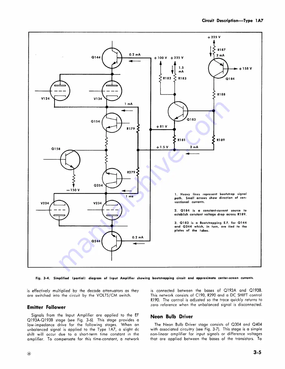 Tektronix 1A7 Instruction Manual Download Page 30