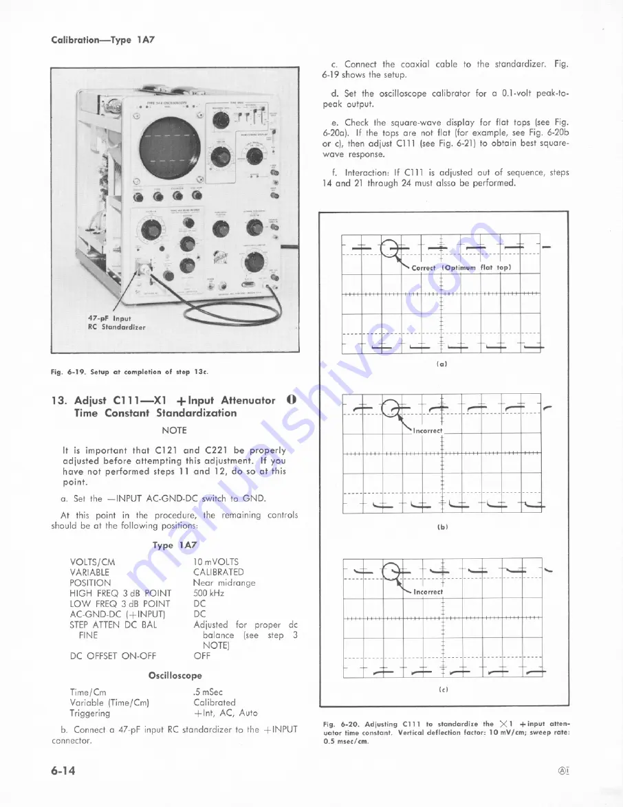 Tektronix 1A7 Instruction Manual Download Page 75