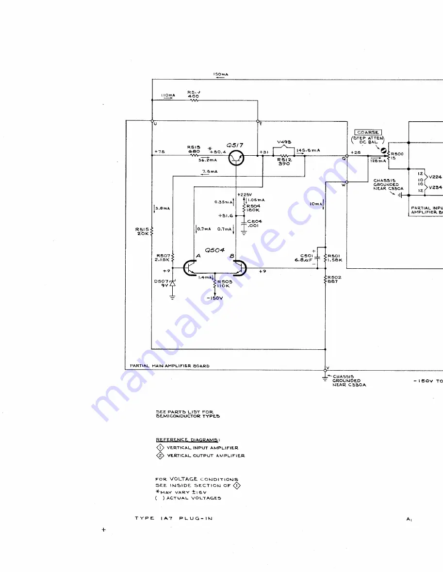 Tektronix 1A7 Instruction Manual Download Page 124