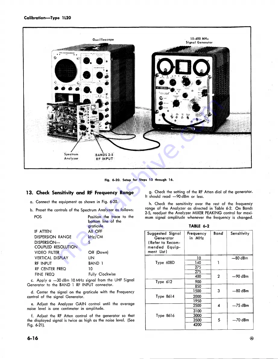 Tektronix 1L20 Скачать руководство пользователя страница 56