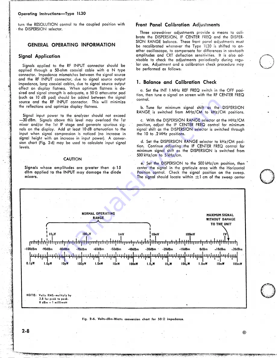 Tektronix 1L30 Instruction Manual Download Page 14