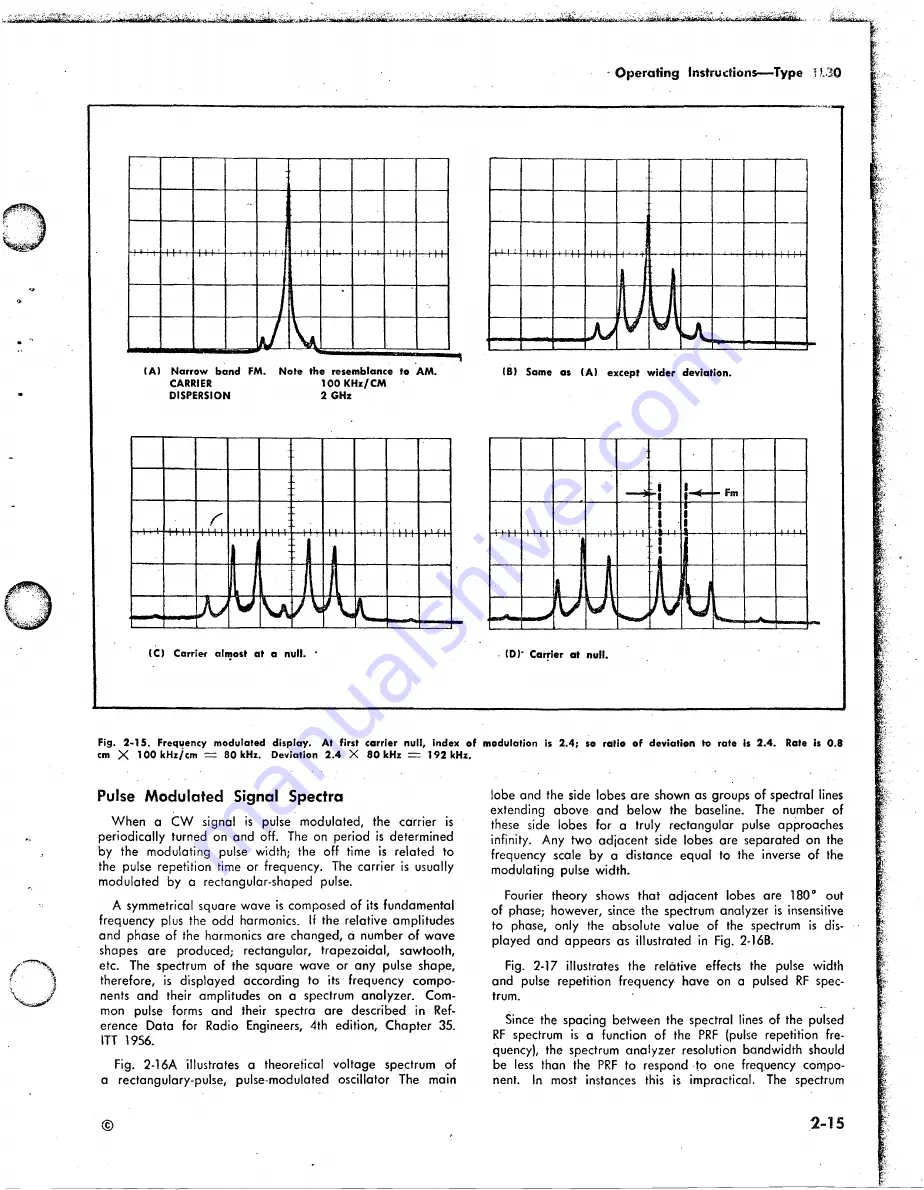 Tektronix 1L30 Instruction Manual Download Page 21