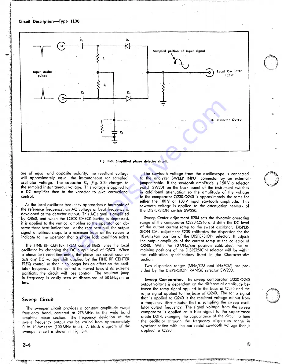 Tektronix 1L30 Instruction Manual Download Page 31