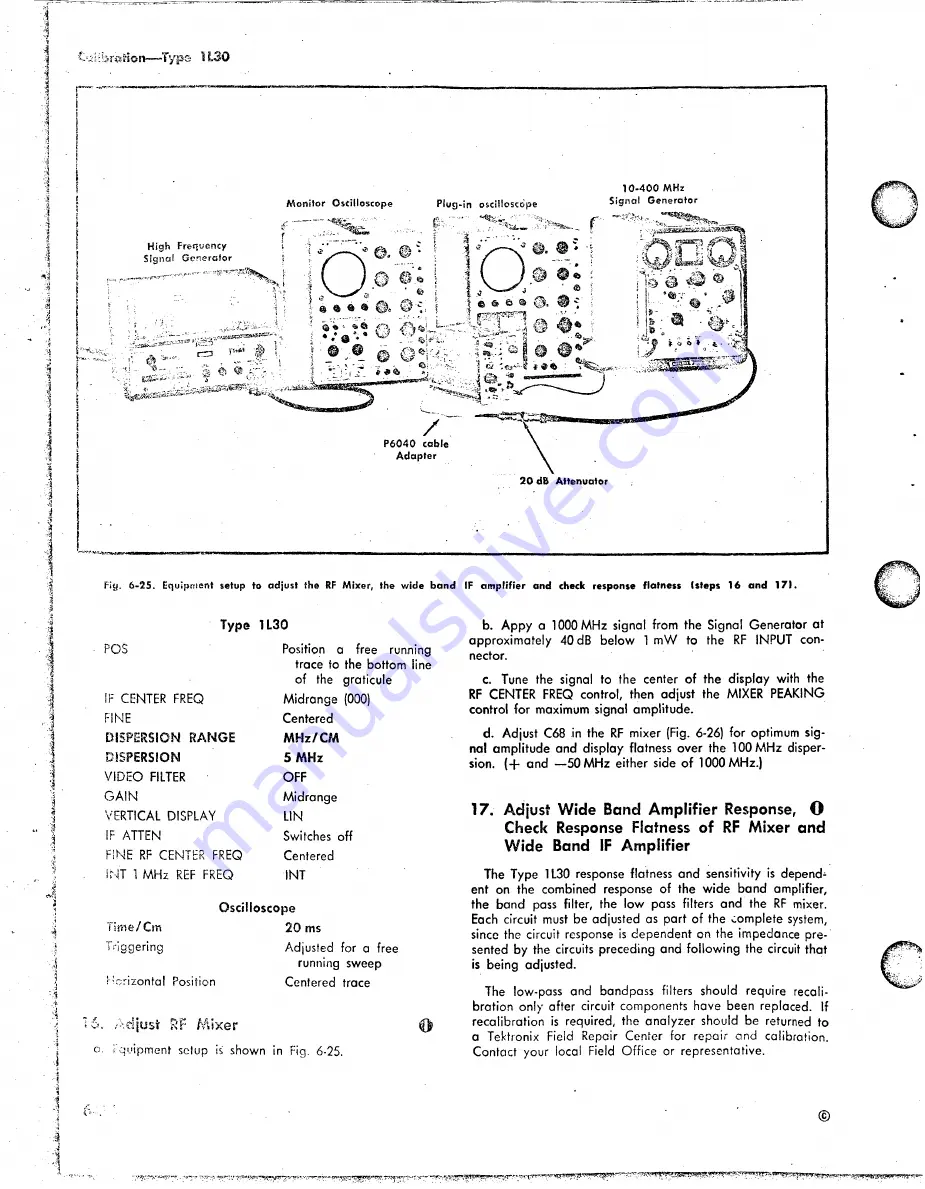 Tektronix 1L30 Instruction Manual Download Page 81