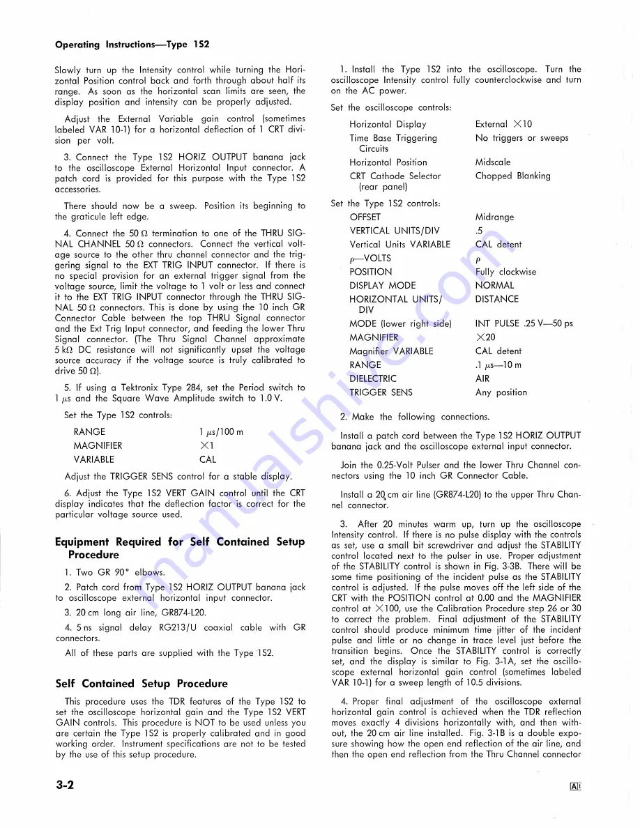 Tektronix 1S2 Instruction Manual Download Page 32