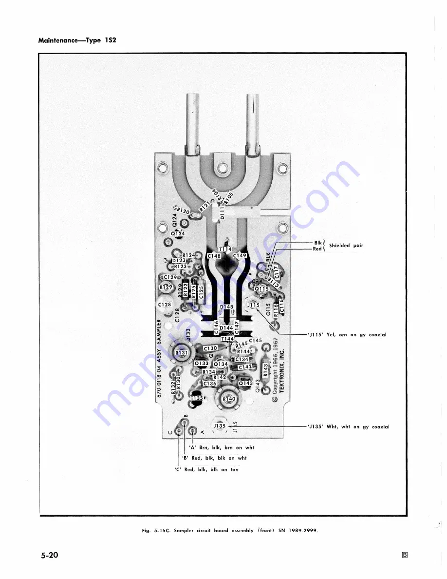 Tektronix 1S2 Instruction Manual Download Page 74