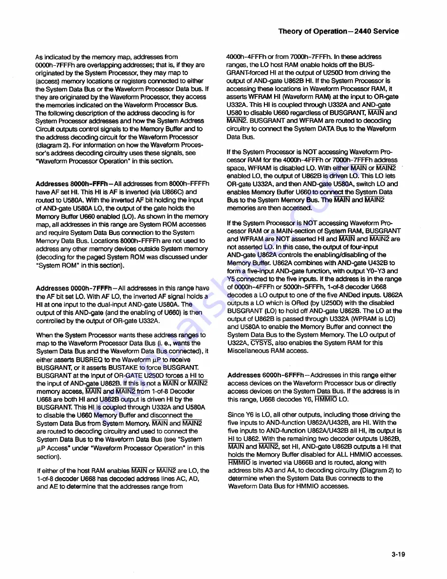 Tektronix 2440 User Manual Download Page 61