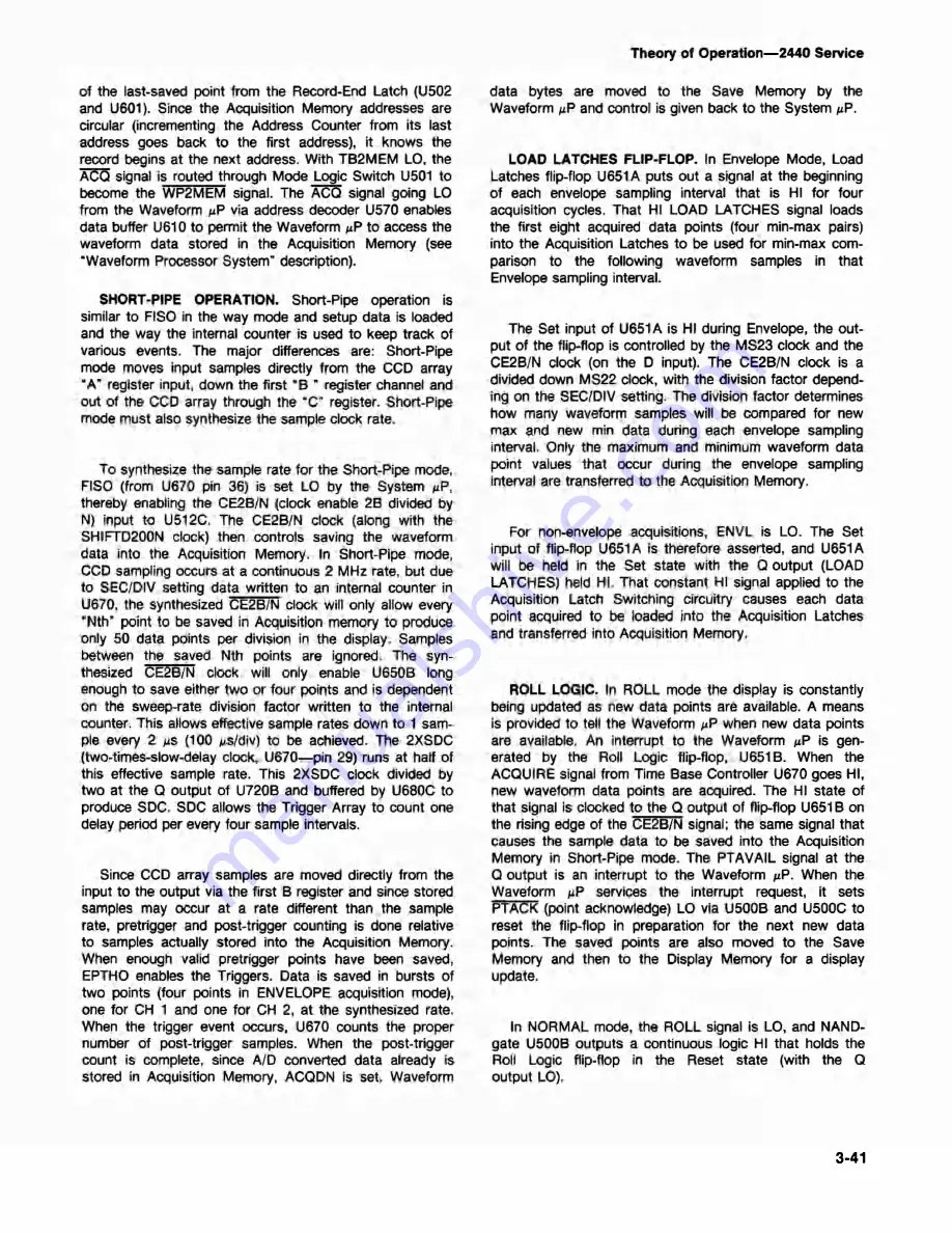 Tektronix 2440 User Manual Download Page 83