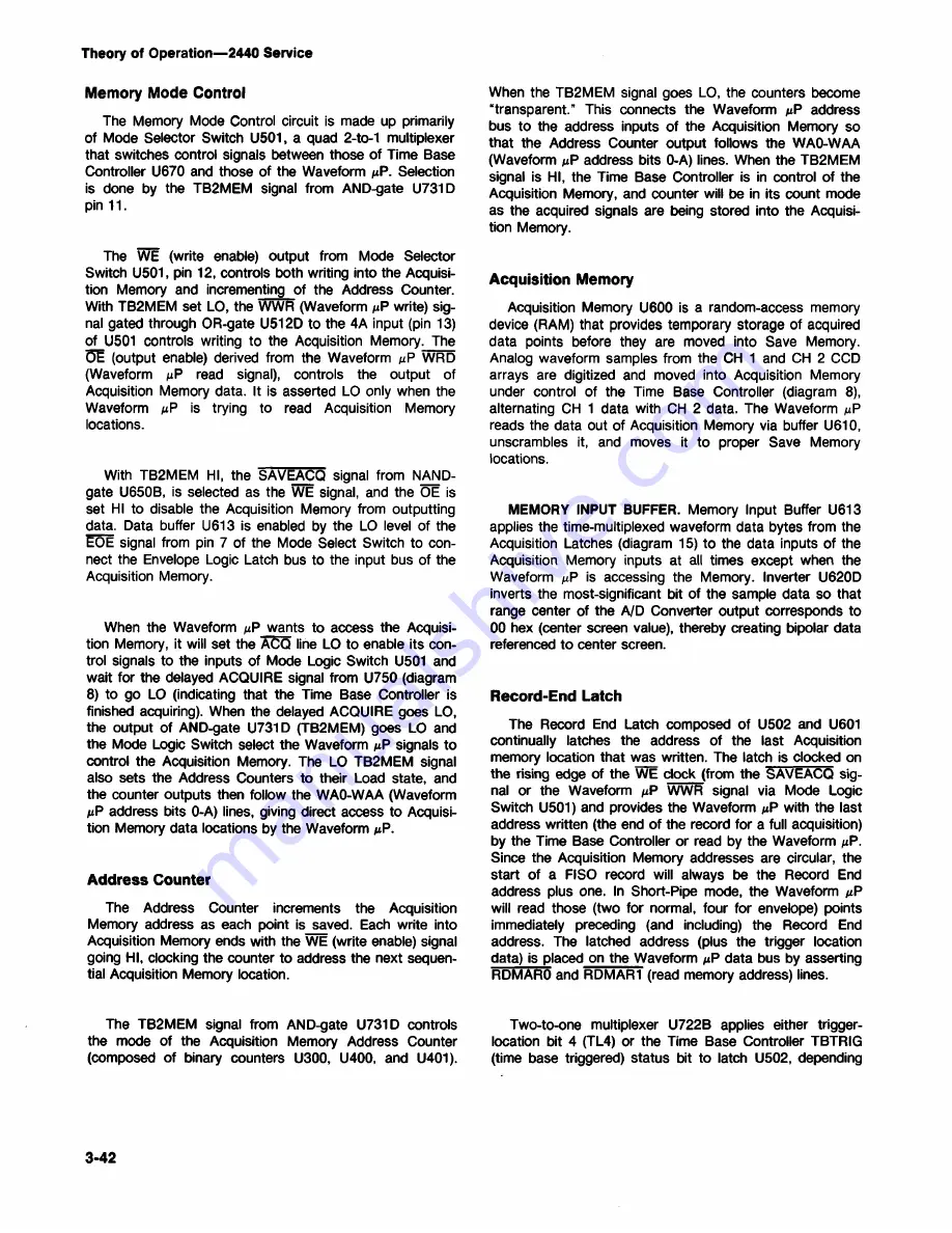 Tektronix 2440 User Manual Download Page 84