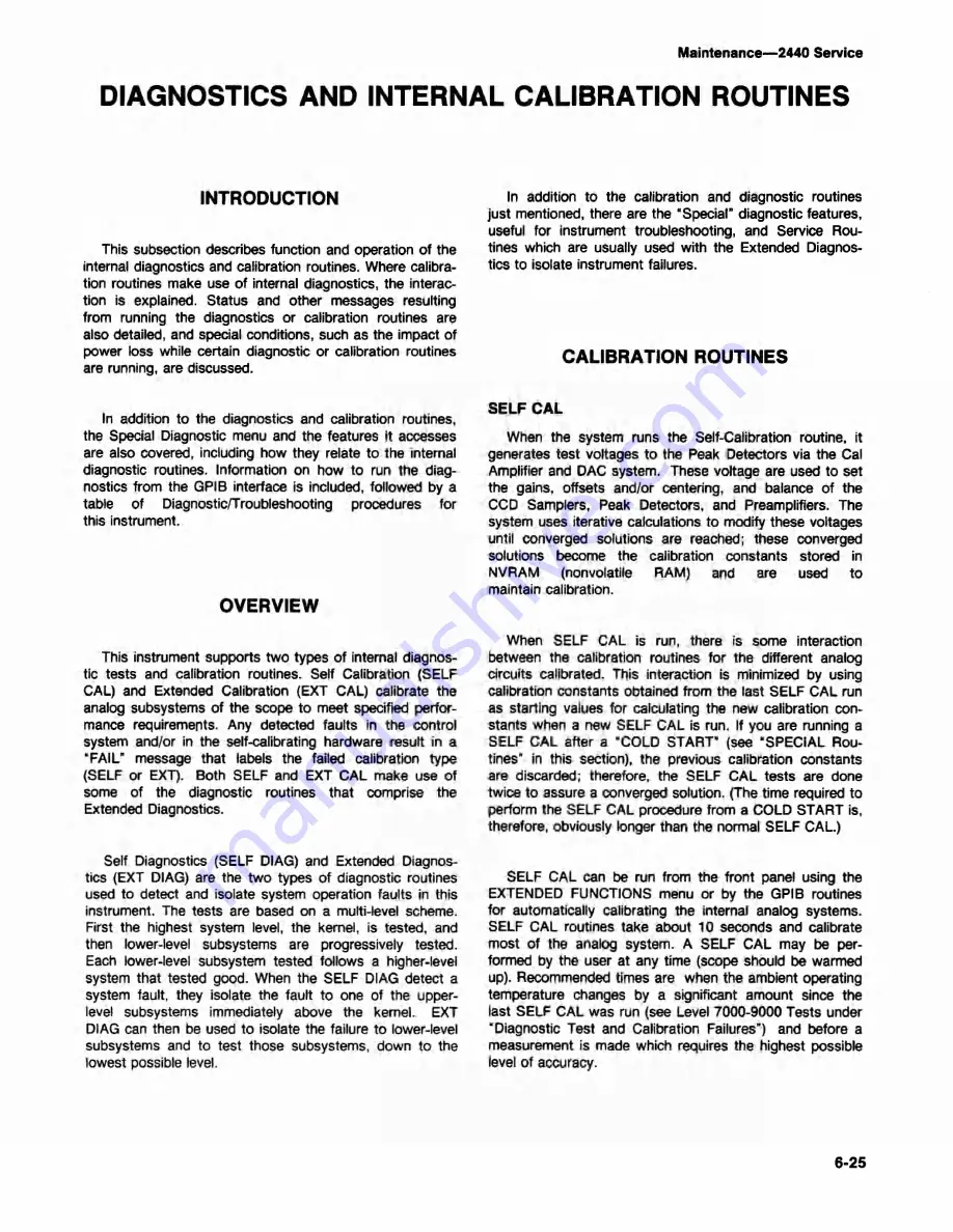 Tektronix 2440 User Manual Download Page 233