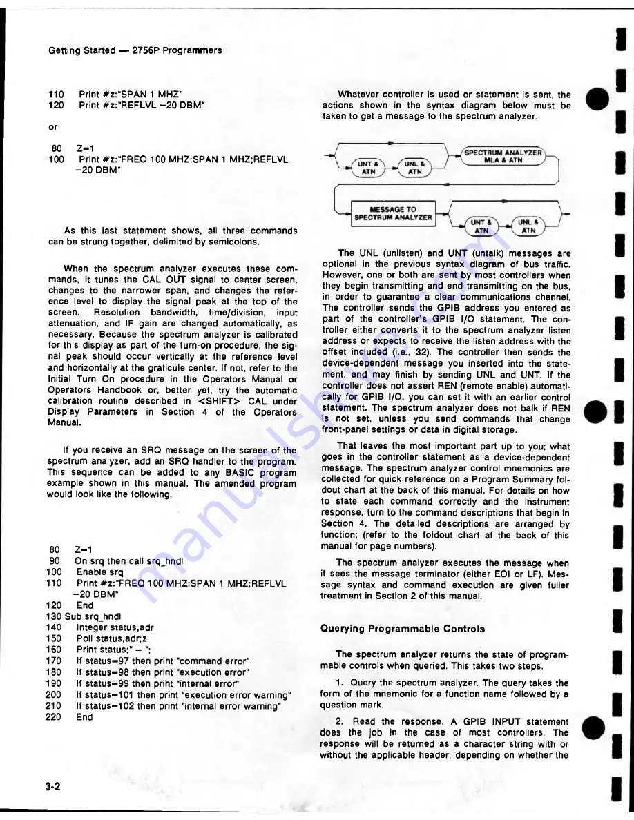 Tektronix 2756P Programmer'S Manual Download Page 25