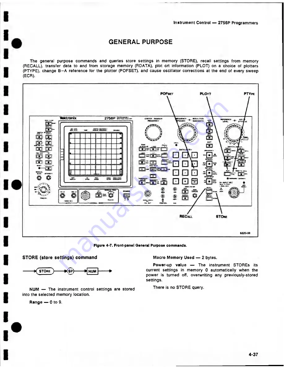 Tektronix 2756P Скачать руководство пользователя страница 65