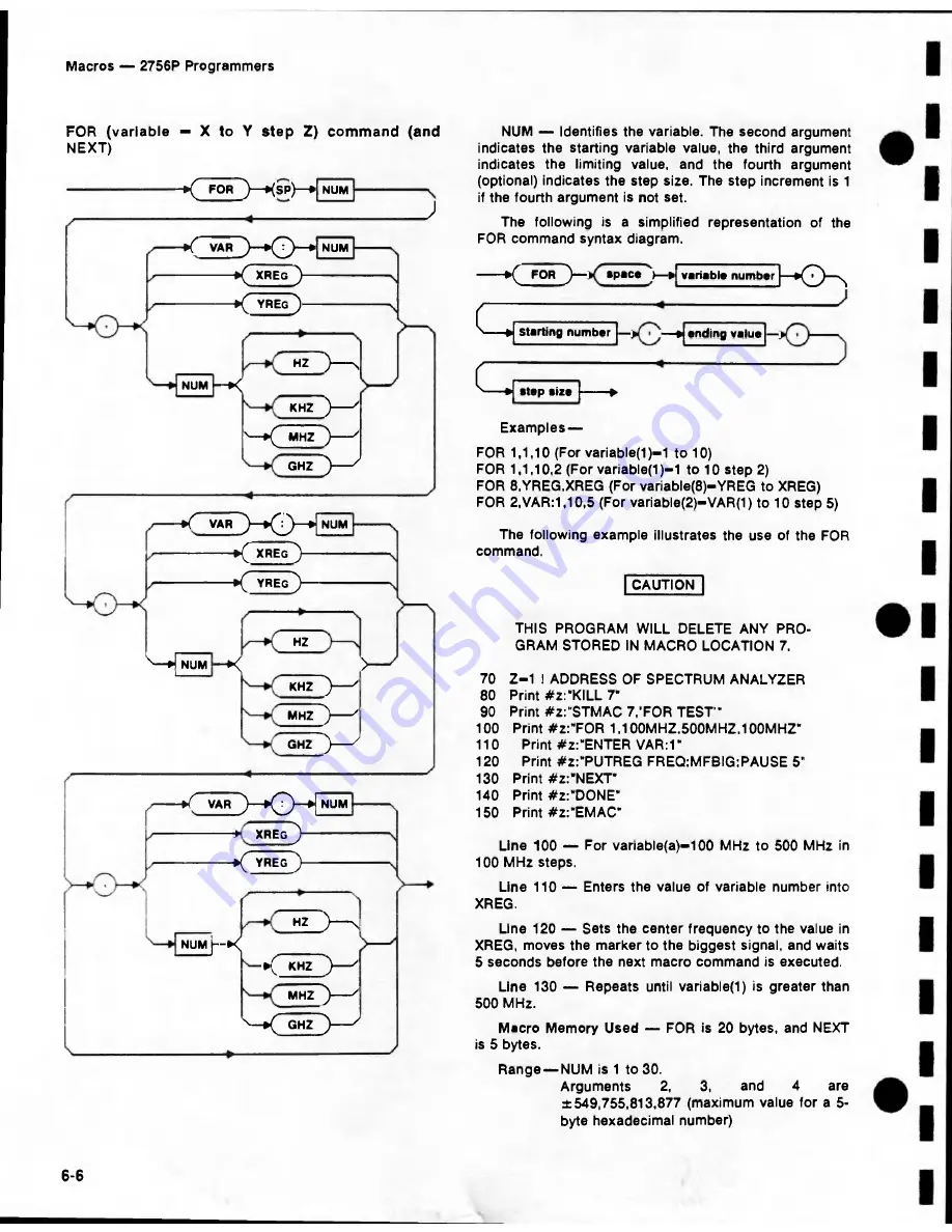 Tektronix 2756P Programmer'S Manual Download Page 93