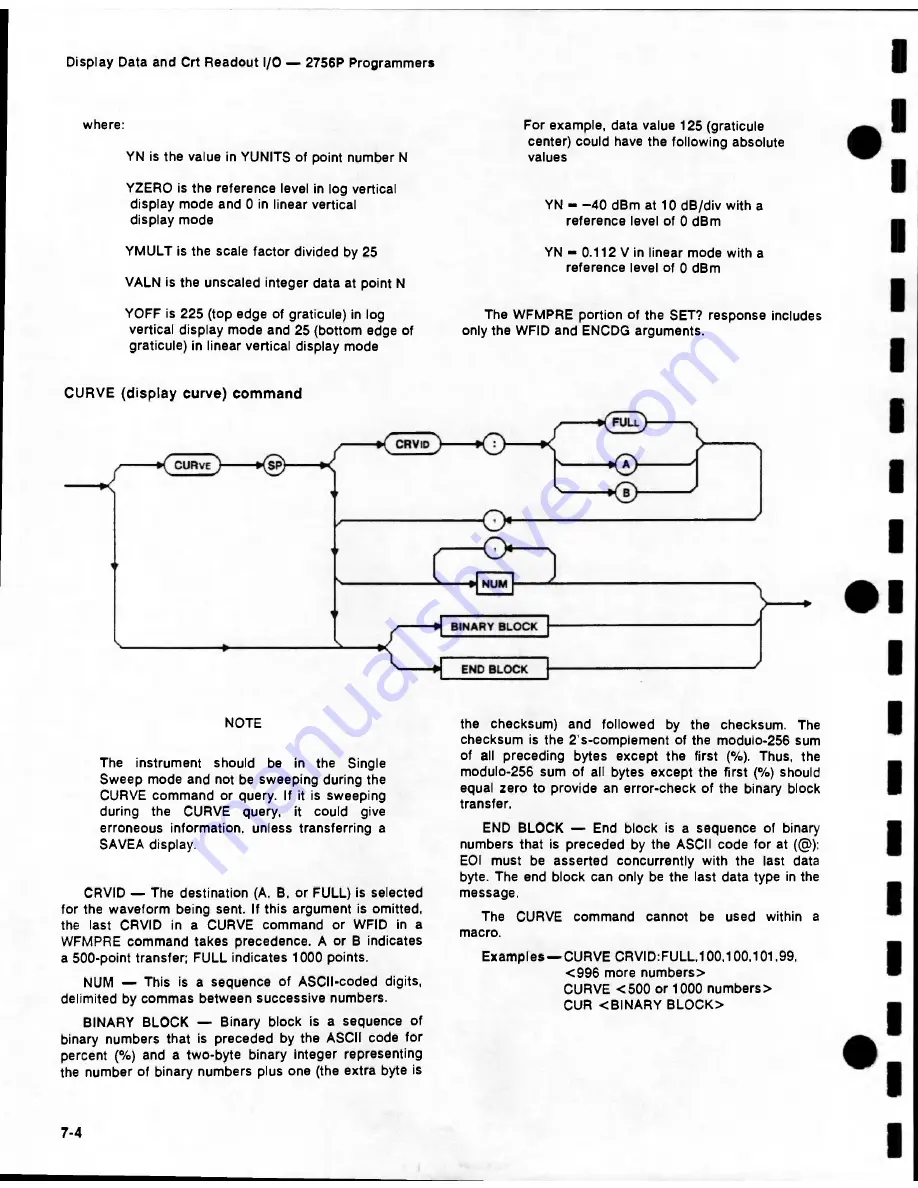 Tektronix 2756P Скачать руководство пользователя страница 109