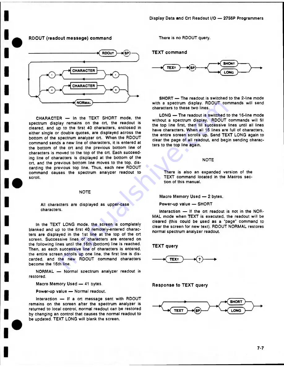 Tektronix 2756P Скачать руководство пользователя страница 112