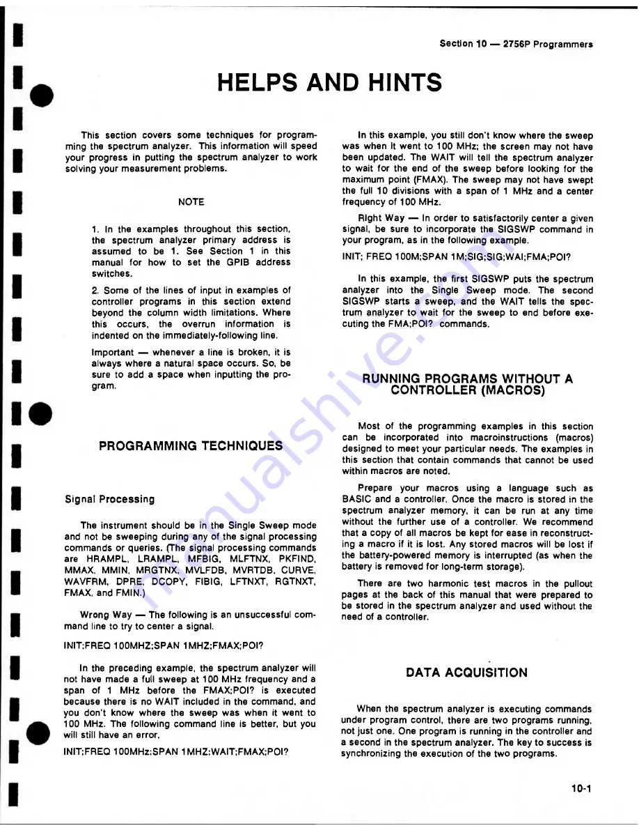 Tektronix 2756P Programmer'S Manual Download Page 135