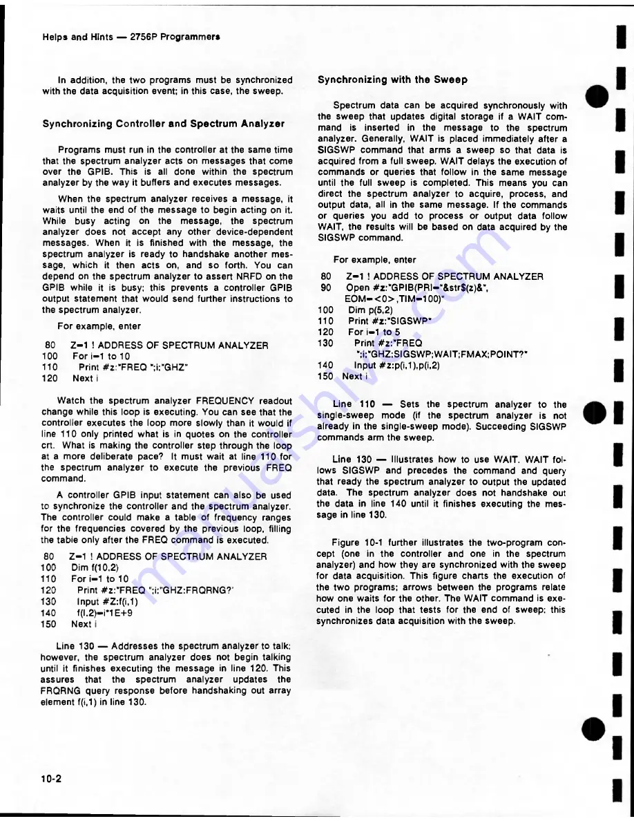 Tektronix 2756P Programmer'S Manual Download Page 136