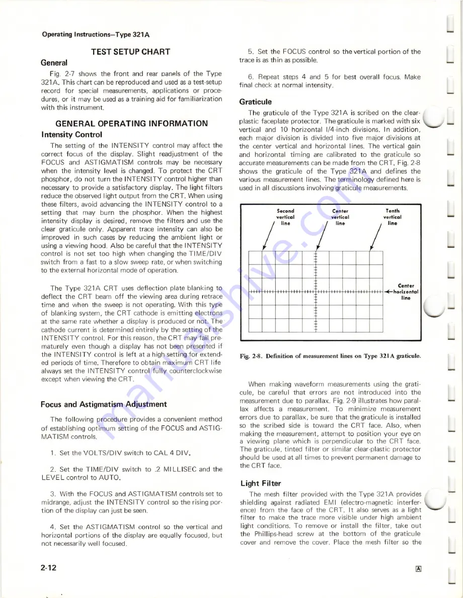 Tektronix 321 A Instruction Manual Download Page 20