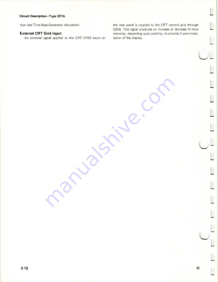 Tektronix 321 A Instruction Manual Download Page 48