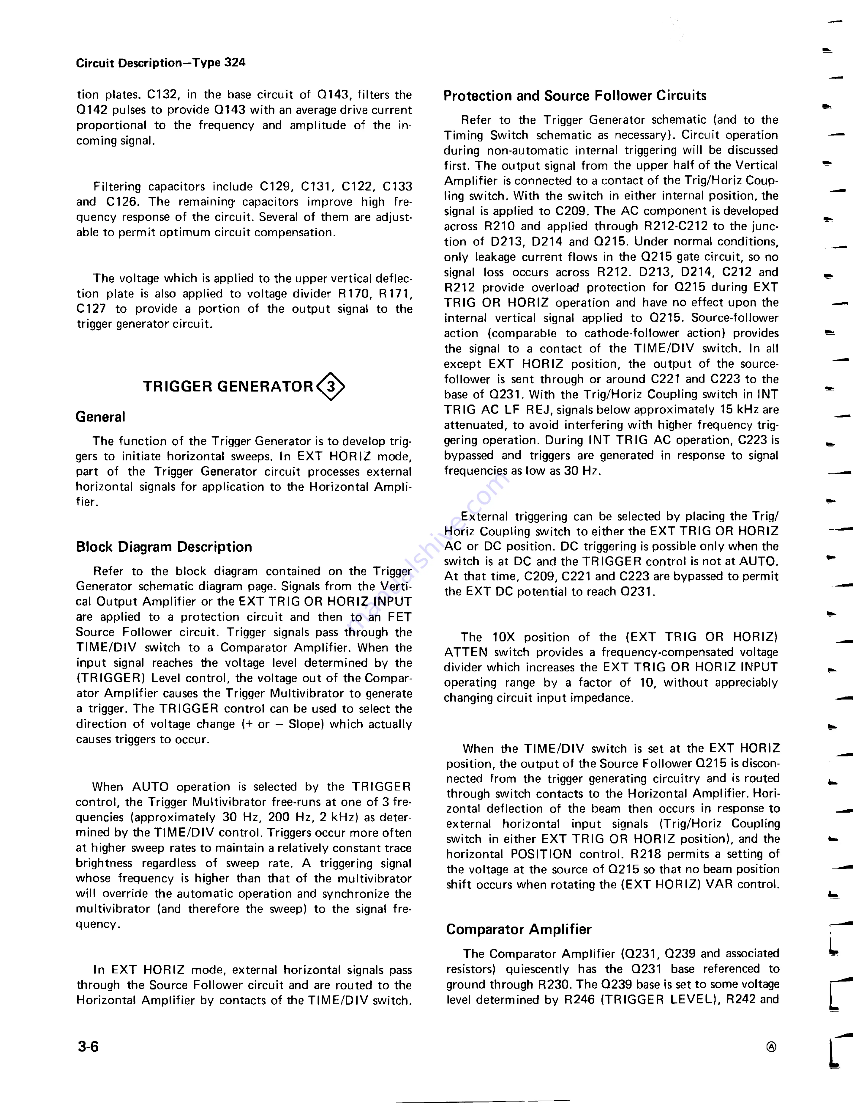 Tektronix 324 Скачать руководство пользователя страница 46