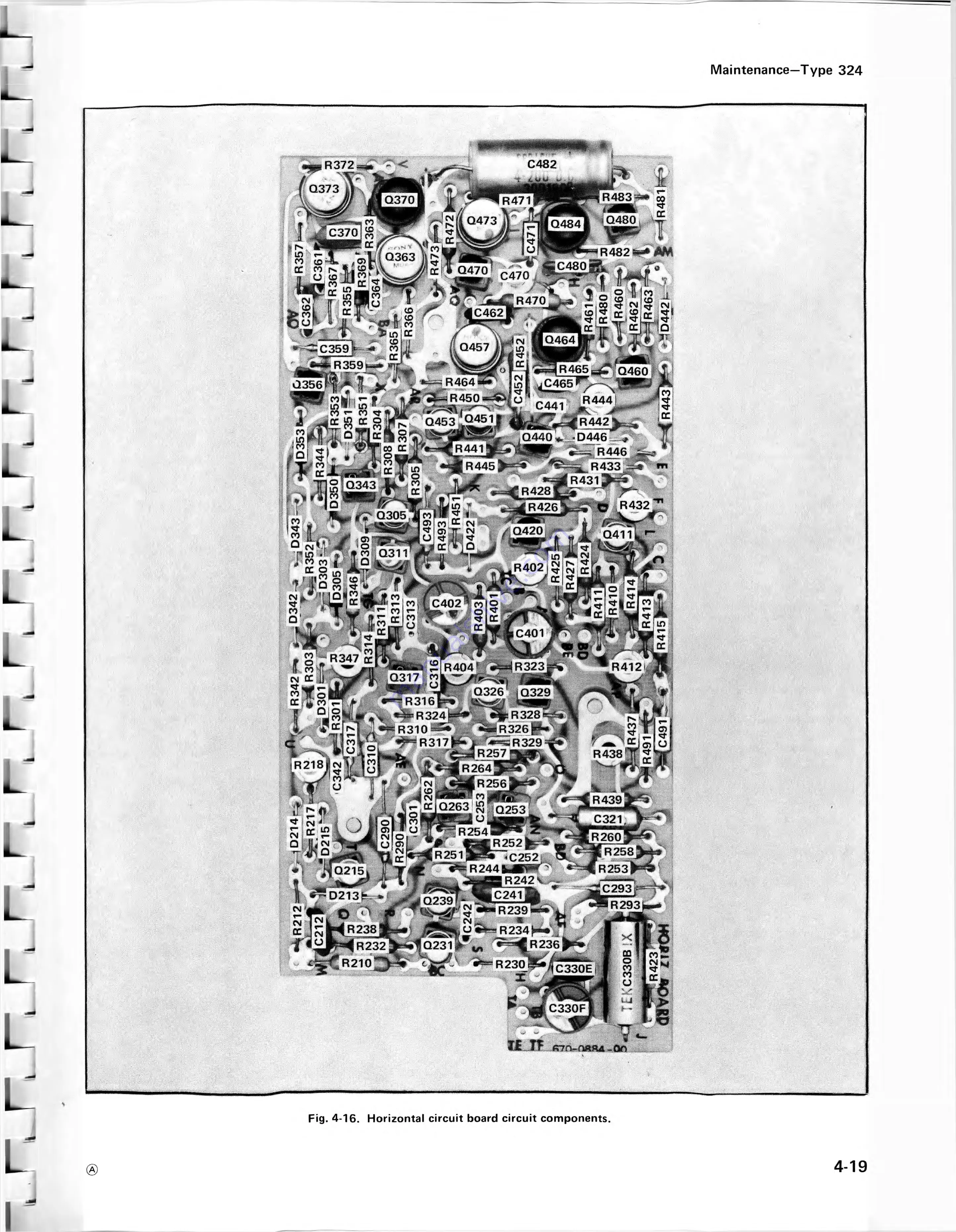 Tektronix 324 Instruction Manual Download Page 77