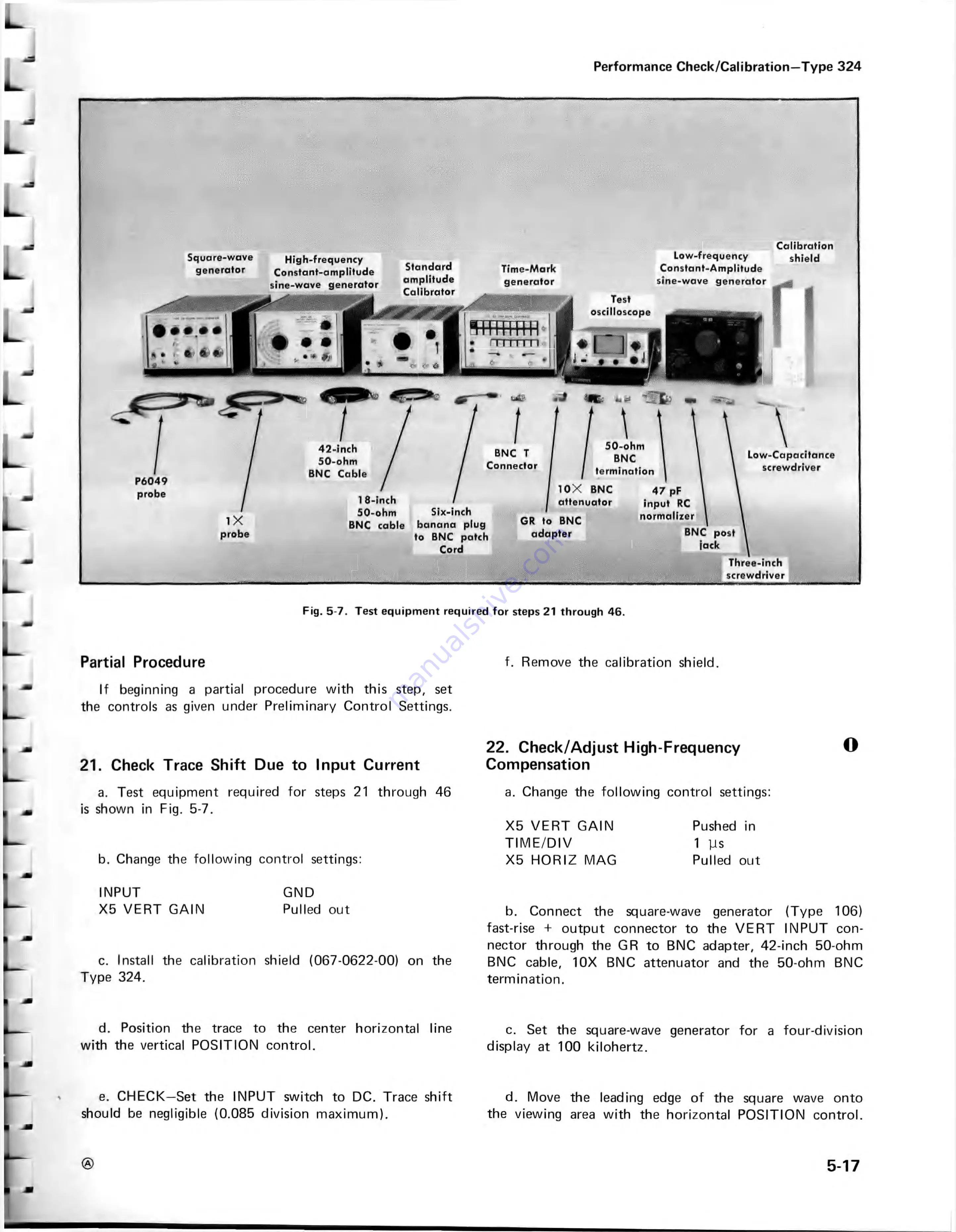 Tektronix 324 Instruction Manual Download Page 97