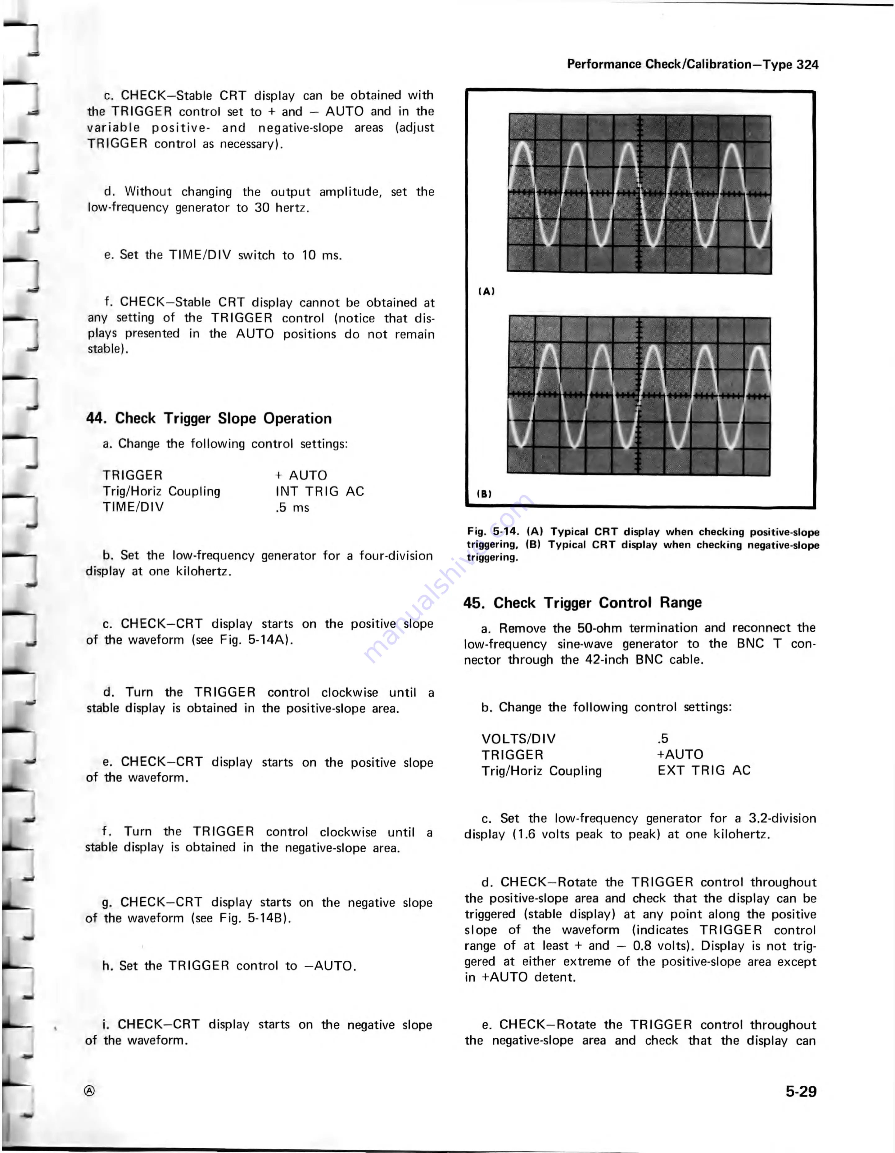 Tektronix 324 Скачать руководство пользователя страница 109