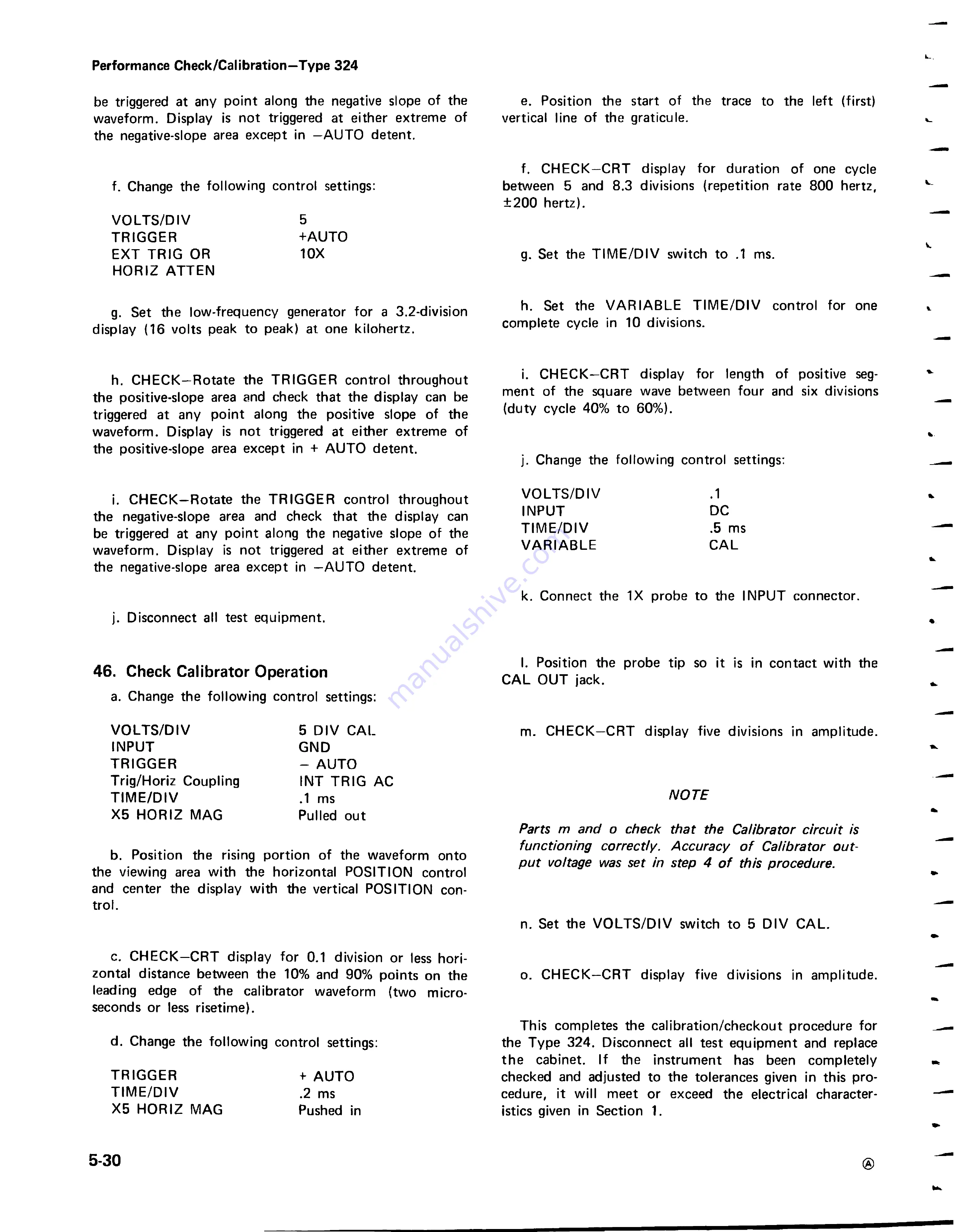 Tektronix 324 Скачать руководство пользователя страница 110