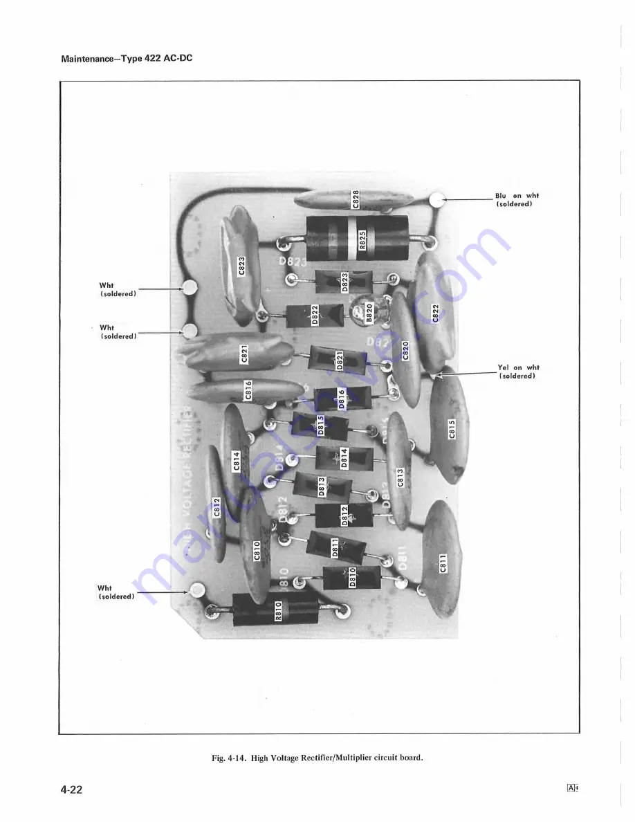 Tektronix 422 Instruction Manual Download Page 90