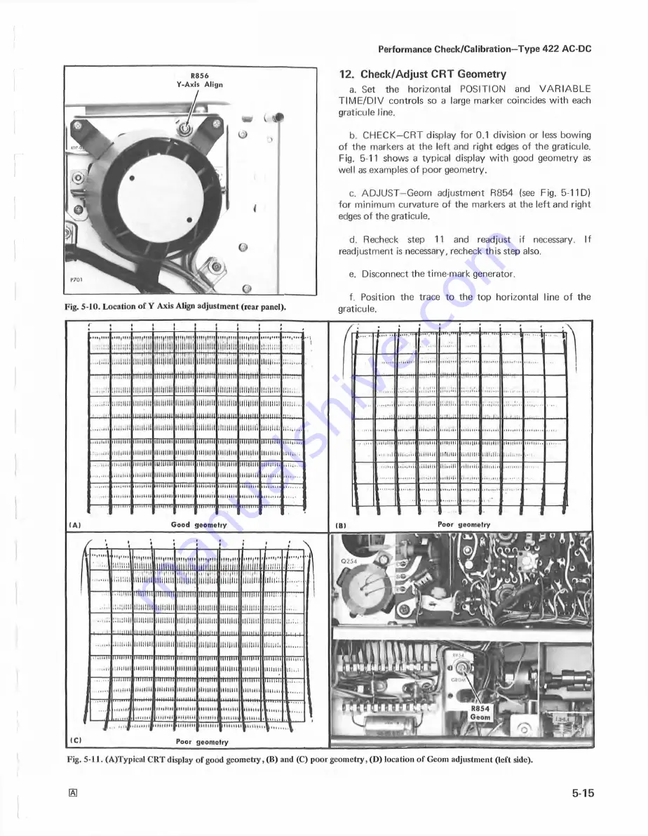 Tektronix 422 Instruction Manual Download Page 109