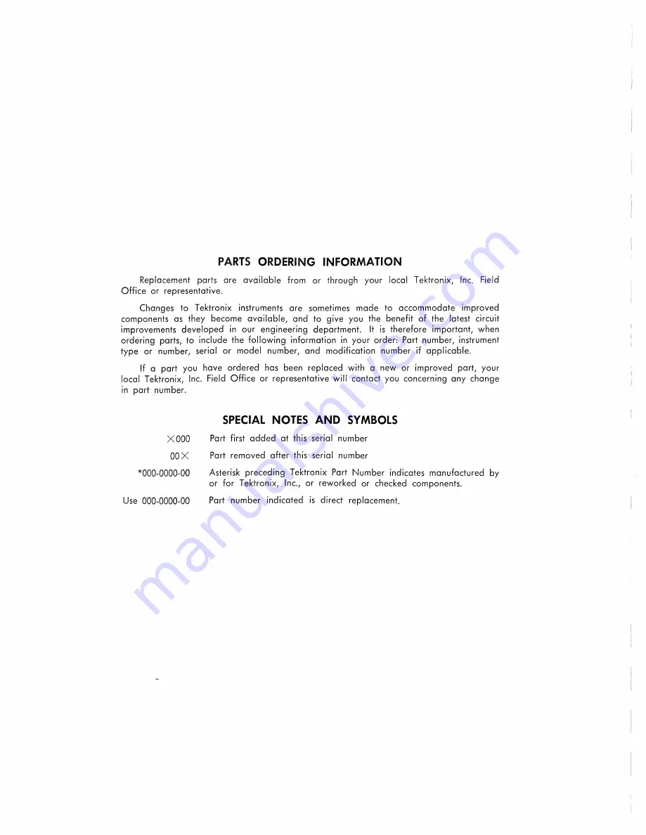 Tektronix 422 Instruction Manual Download Page 134