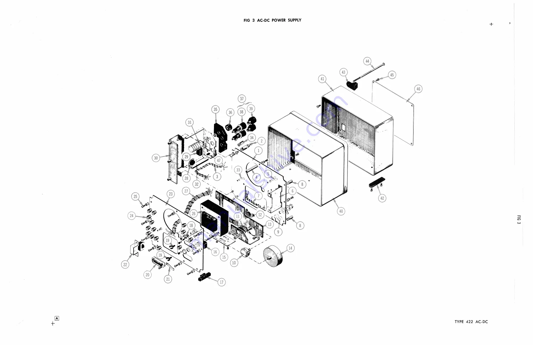 Tektronix 422 Instruction Manual Download Page 201