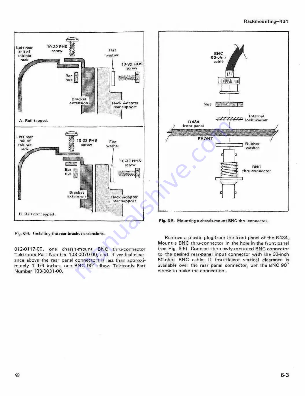 Tektronix 434 Скачать руководство пользователя страница 109