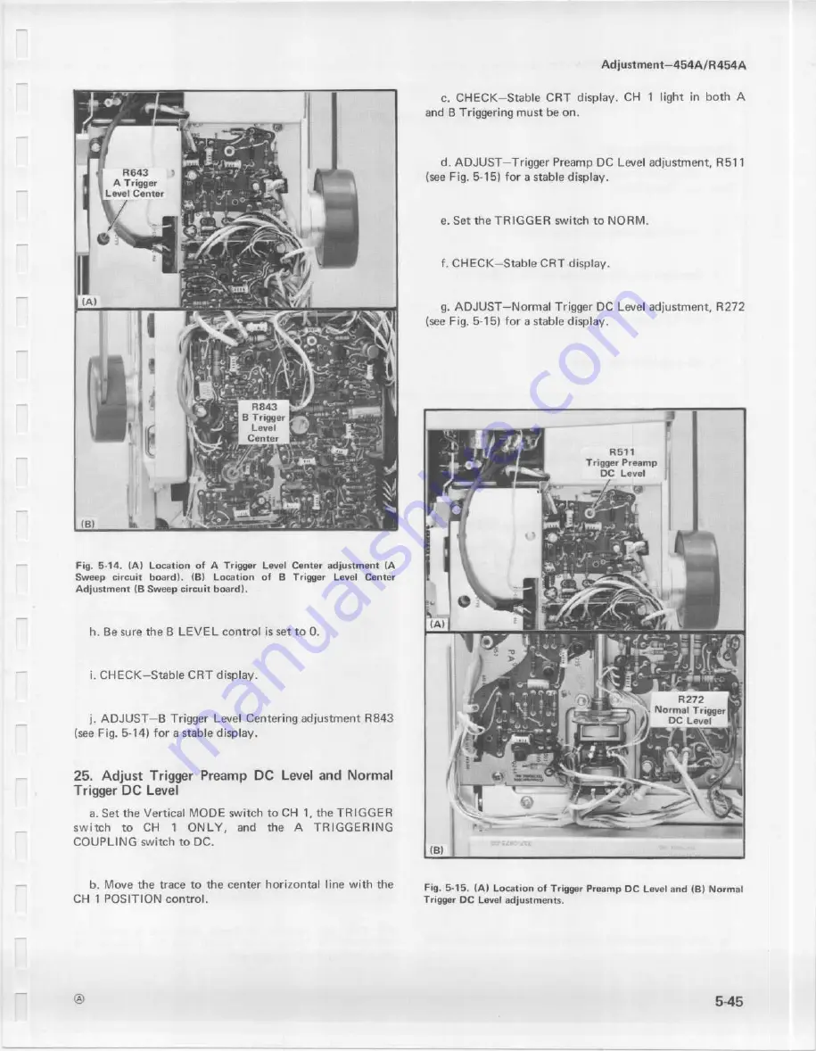 Tektronix 454A Instruction Manual Download Page 159