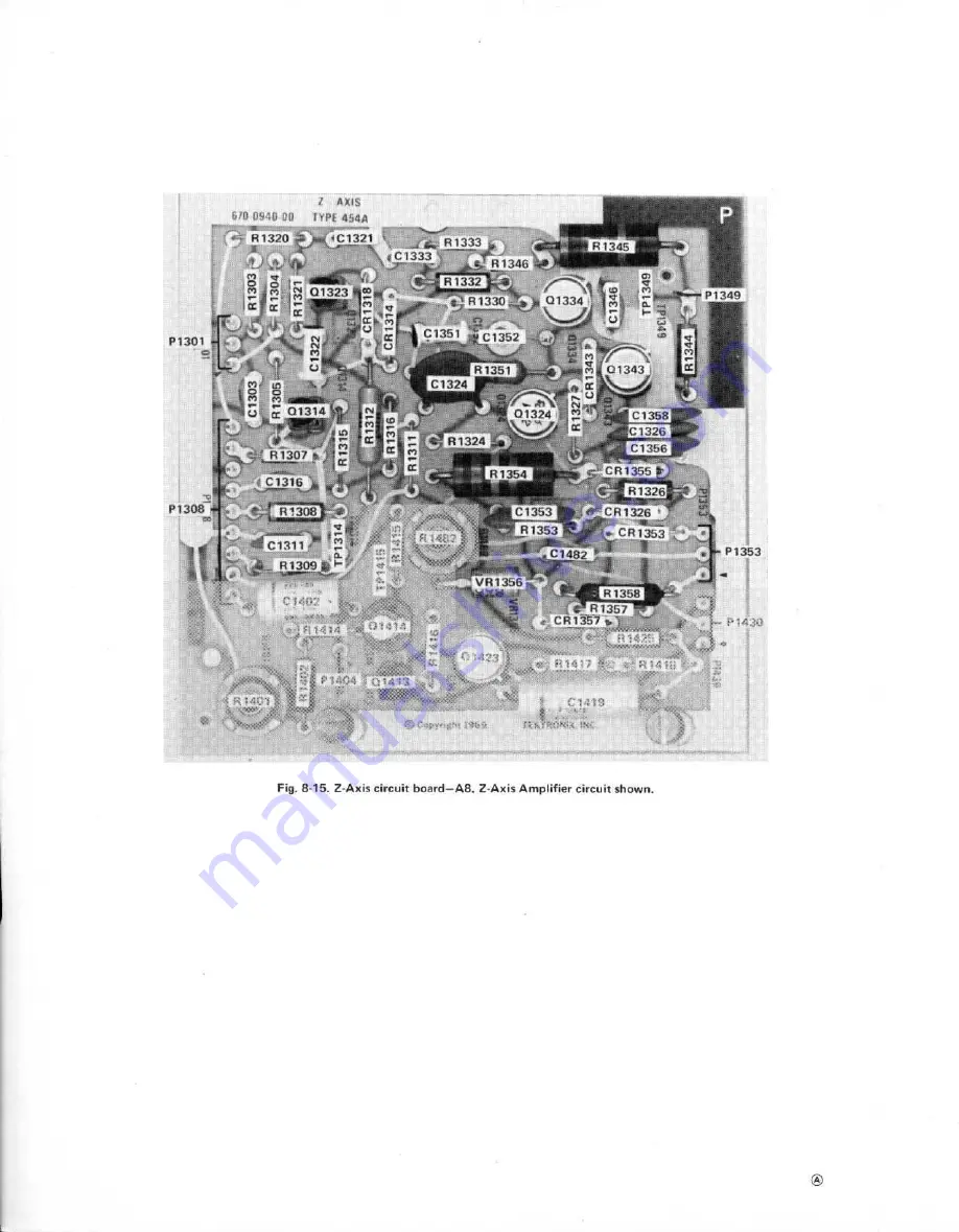 Tektronix 454A Скачать руководство пользователя страница 285