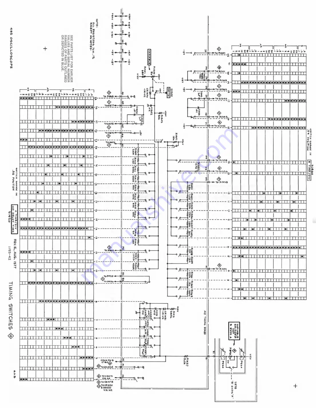 Tektronix 485 Скачать руководство пользователя страница 152