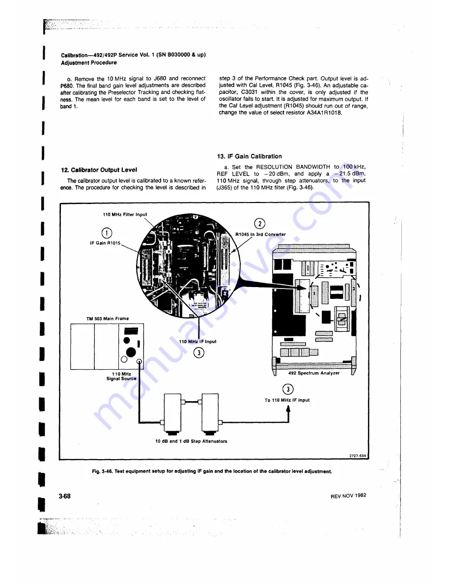 Tektronix 492, 492P Скачать руководство пользователя страница 101