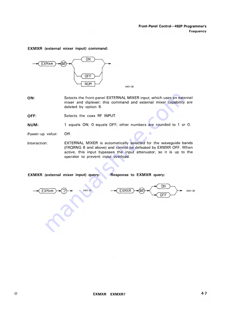 Tektronix 492P Скачать руководство пользователя страница 55